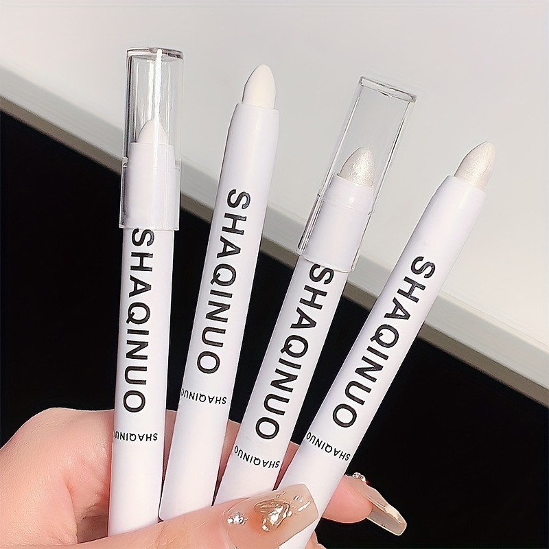 White Highlighter, Matte / Pearlescent Illuminating Eyeliner Pen, Natural  Look Eyeshadow And Lid Highlighter, One-Step Eye Makeup