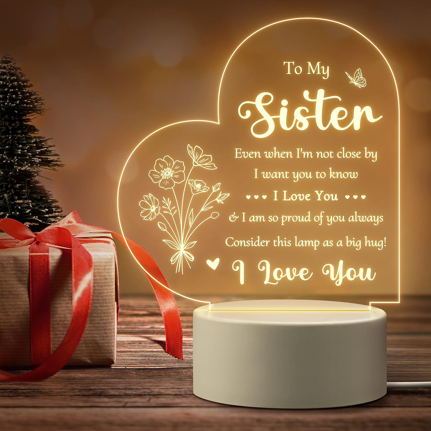 Sister Gifts Sister Gifts Sister Sister Night Light Gifts - Temu