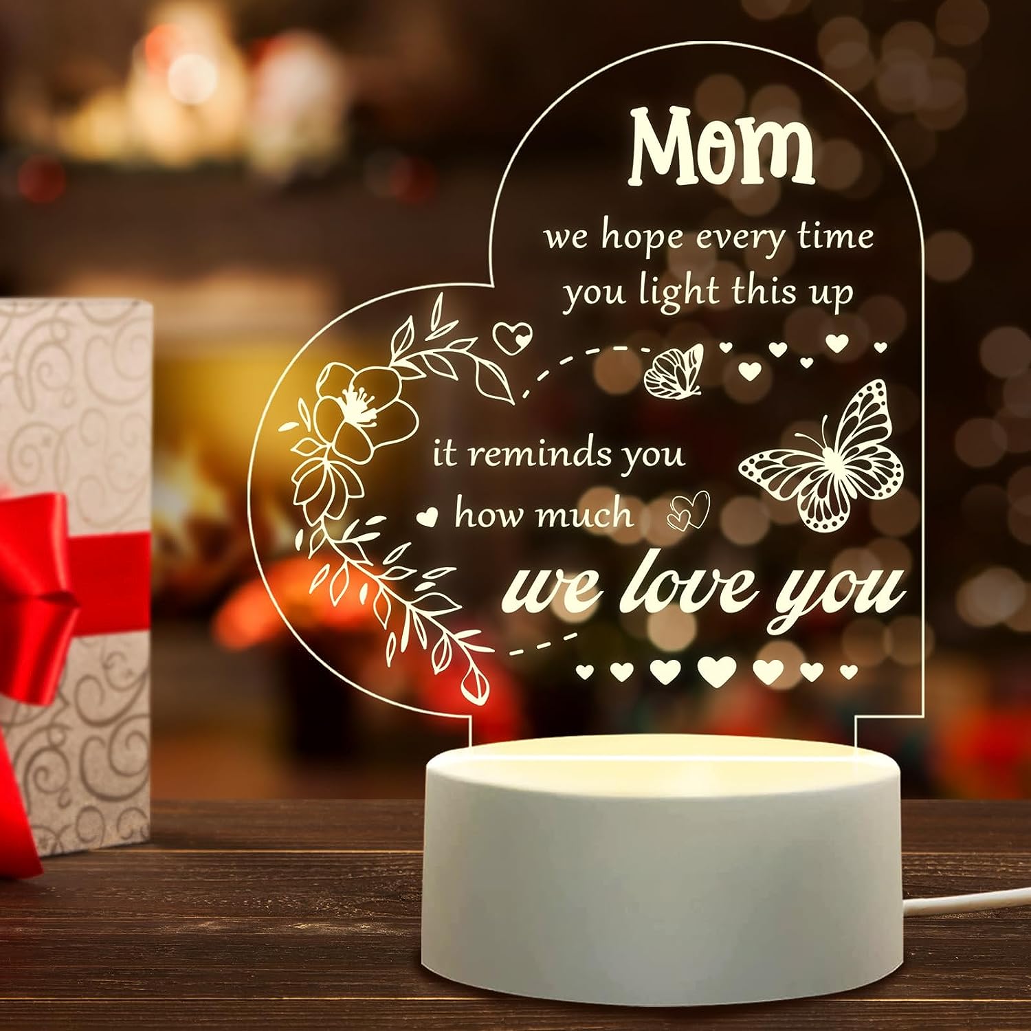 Gifts For Mom From Daughter Son Mom Birthday Gifts Night - Temu