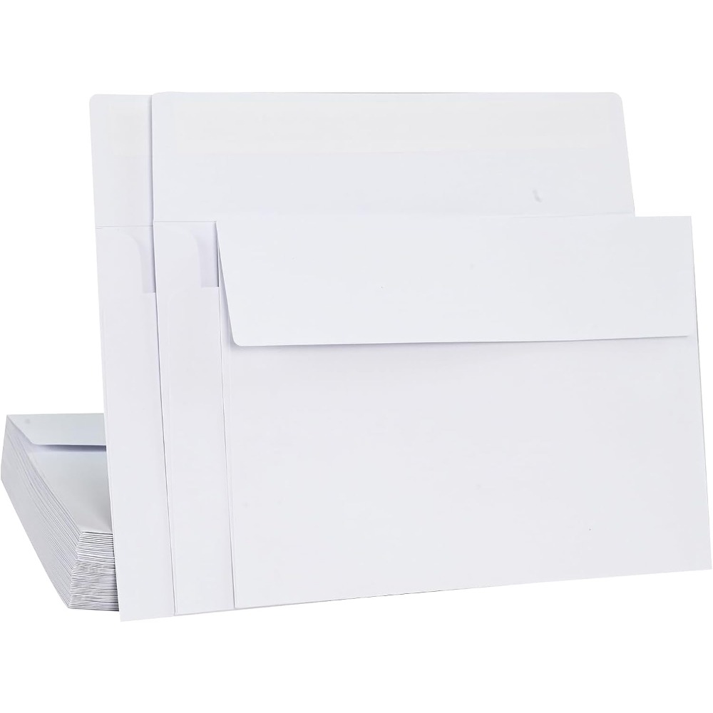 Kraft Envelopes Self Seal Invitation Envelopes Blank A7 - Temu
