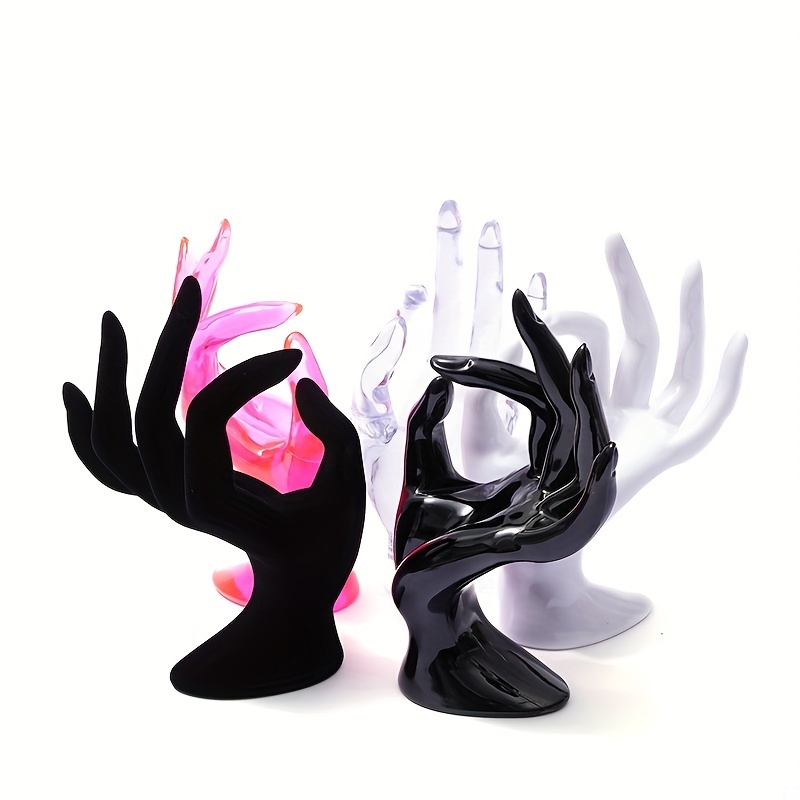 Plastic Ring Holder Hand for Home Decor