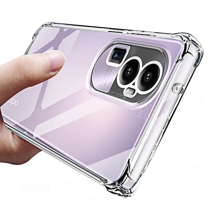 OPPO RENO 6 5G Clear silicone case - transparent TPU cover