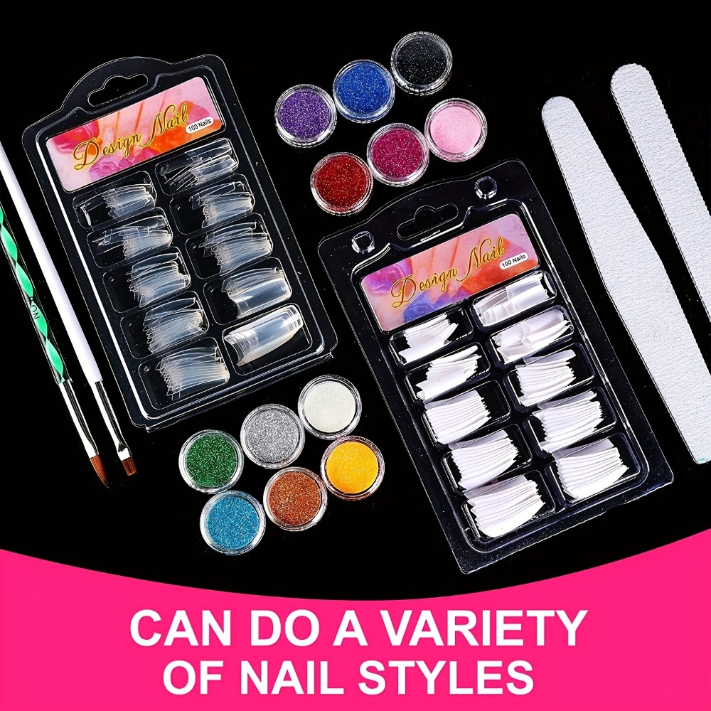 Nail Acrylic Kit (16items/kit) –