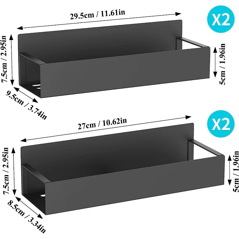 4 Unids/set Estante De Refrigerador Magnético Estante De - Temu