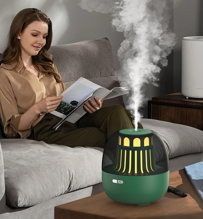 1pc lighthouse shaped aroma diffuser cool mist air humidifier household colorful mini diffuser large mist volume aromatherapy automatic atomizer cute aesthetic stuff home decor room decor fall winter essential back to school supplies details 11