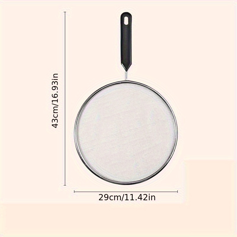 Grease Splatter Screen For Fry Pan Cooking Stainless - Temu