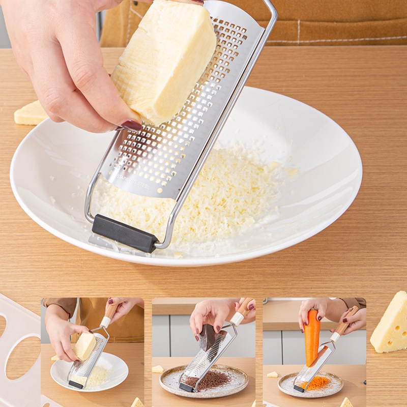 1pc 304 Stainless Steel Cheese Grater Chocolate Grater Lemon