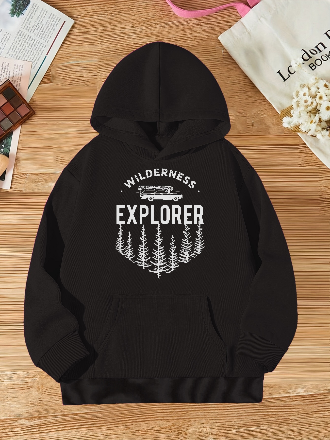 Explorer Zip Up Jacket - Black, Women's Sweaters + Hoodies