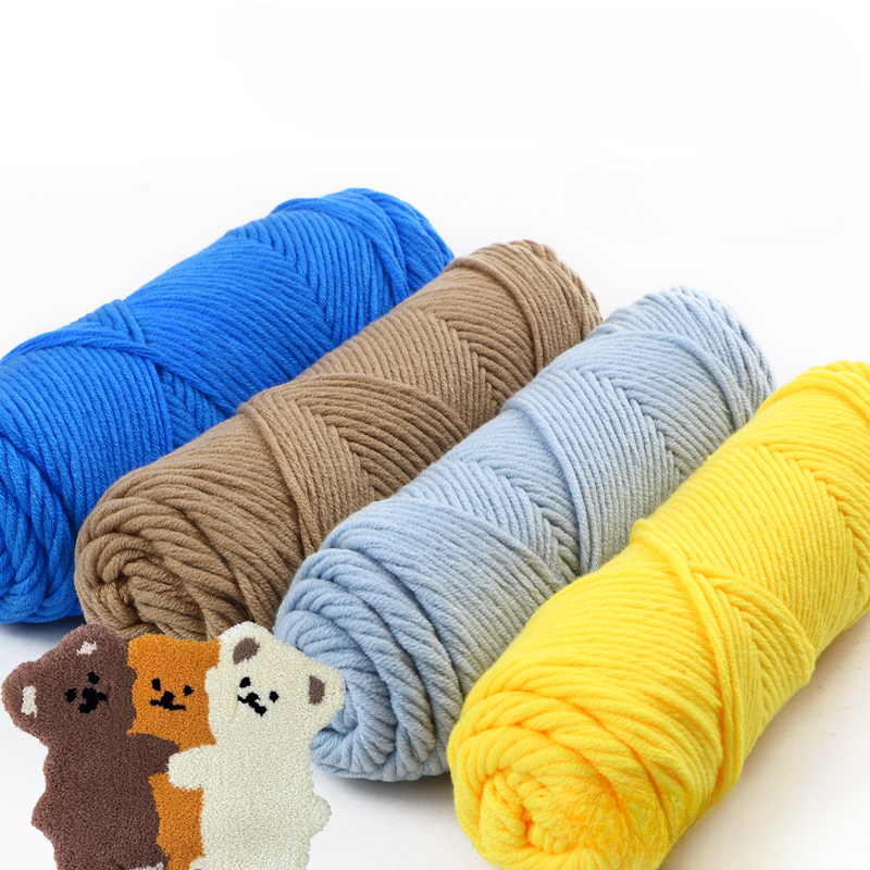 50g Chenille Yarn Soft Thin Coral Velvet Fluff Baby Yarn for DIY Hand  Knitting Crochet Bags Hats Scarf Towel Dolls Craft