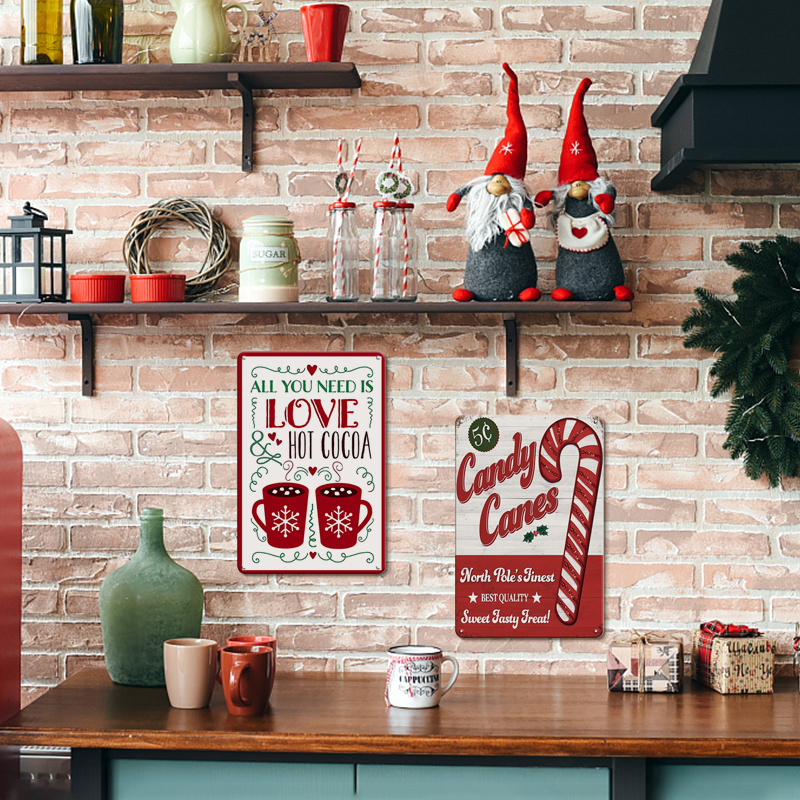 Kitchen Christmas Decor - Coffee & Wine Bar - GatorMOM