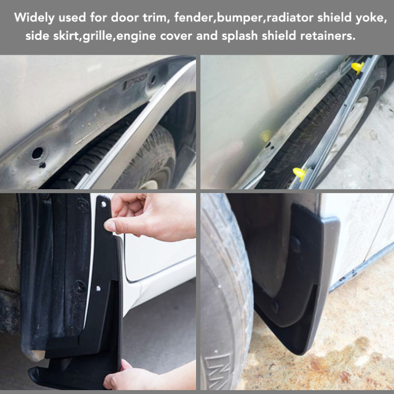 Universal Plastic Clips For Car Fender Bumper Door Car - Temu