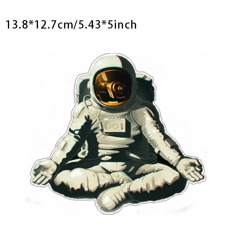 Floating Cosmonaut Spaceman Vinyl Sticker