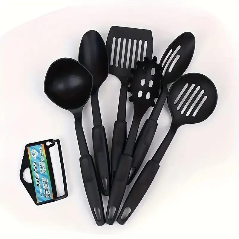 Cooking Utensil Set Kitchen Shovel Spoon Tool Plastic Nylon - Temu