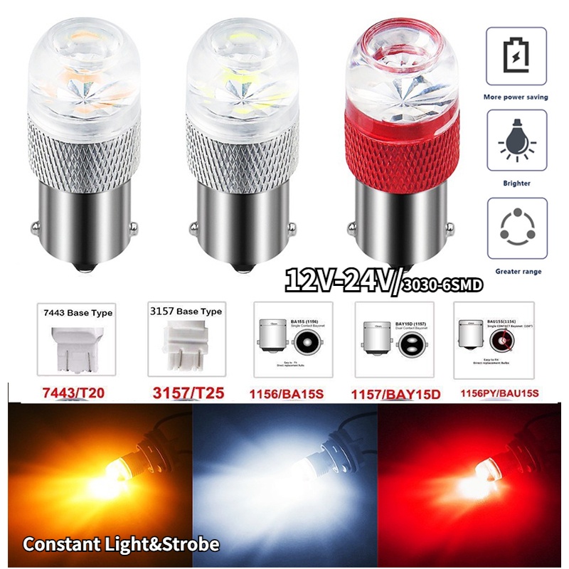 OEM LED Canbus Error Free LED Turn Signal Light Bulb 1156 1157 P21W/Py21W/W21W  30SMD 7443 1156 Ba15s 1157 Bay15D LED - China 1157 LED Bulb, T10 LED