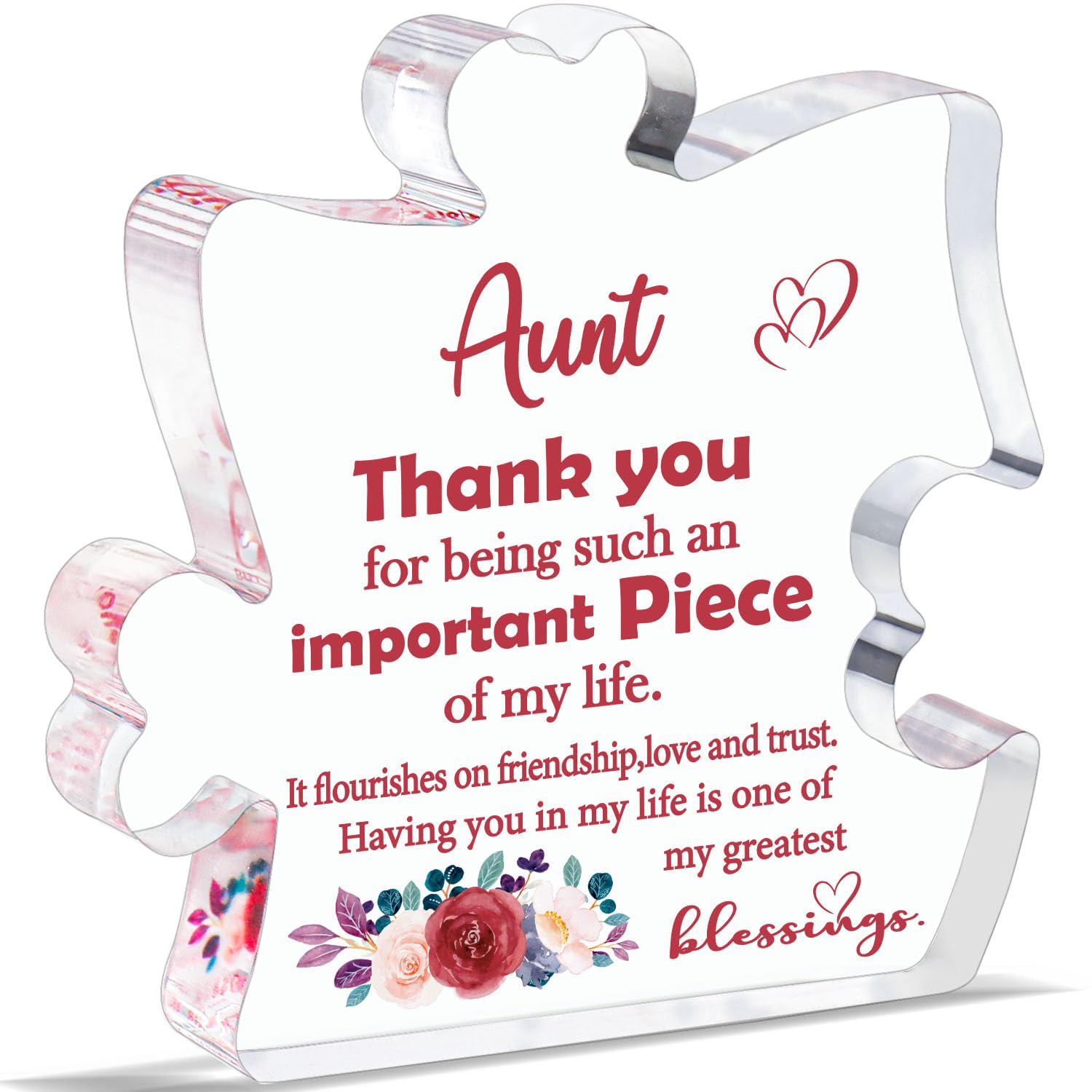 Puzzle shaped Acrylic Plaque Mothers Day Gifts Mom Birthday - Temu