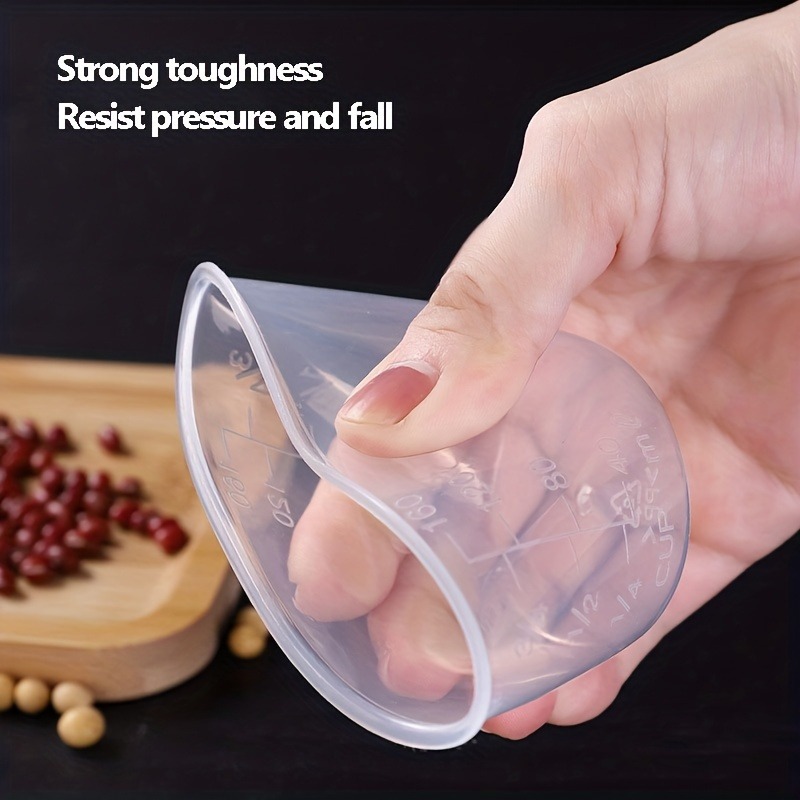 2/5/10Pcs 160ml Rice Measuring Cup Clear PP Plastic Electric Cooker Rice  Cooker Replacement Cups Rice Cup Kitchen Supplies
