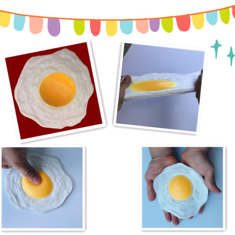1/3/5pcs The Puking Ball- Vomiting Egg Yolk, Cute Yellow Round