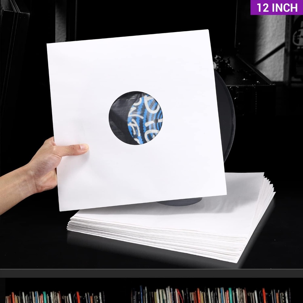 Record Sleeves Vinyl Album Covers: 12 LP Vinyl Record Protective