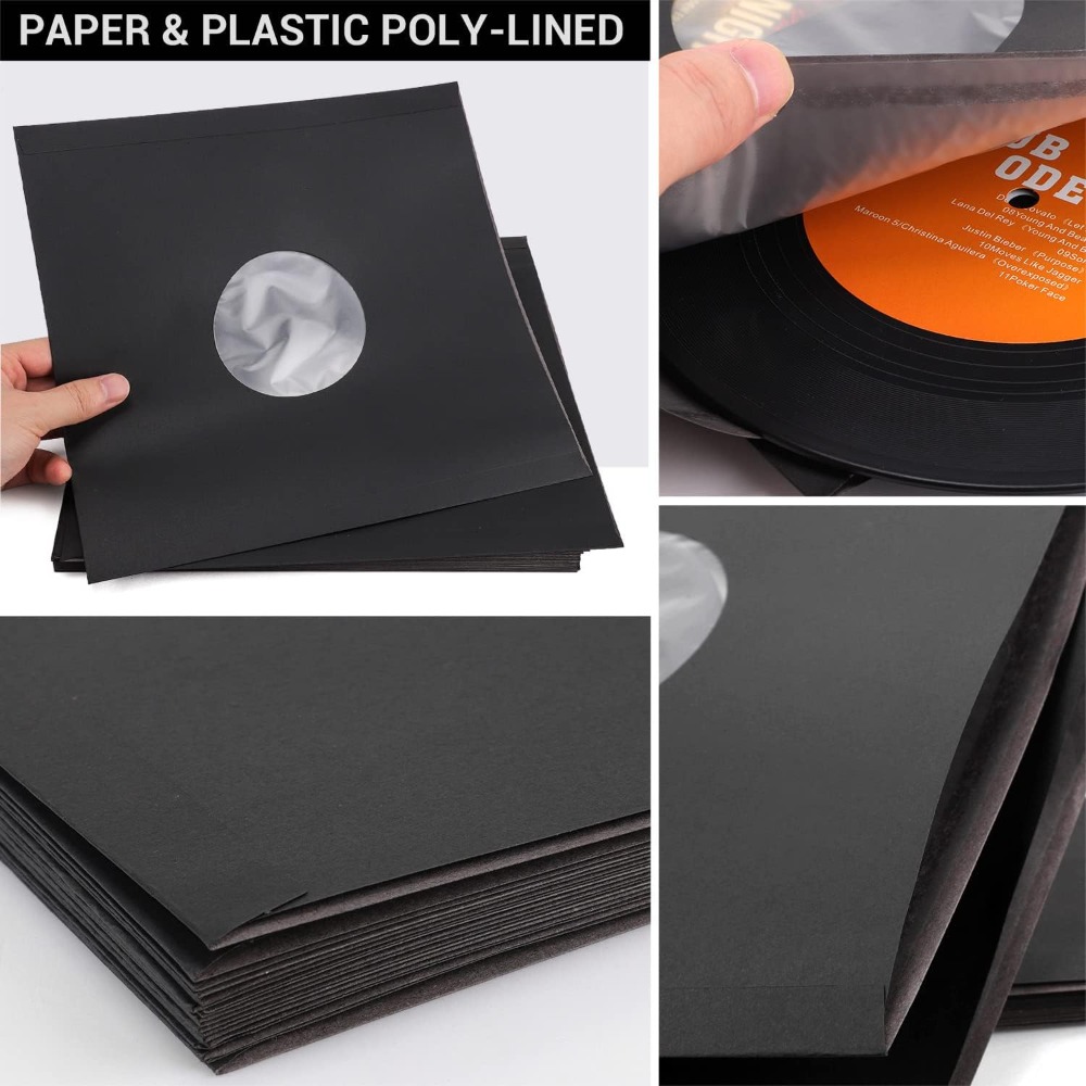 71012Inches 25PCS Vinyl Record Protection Bag CD Record Sleeves Vinyl  Sleeves