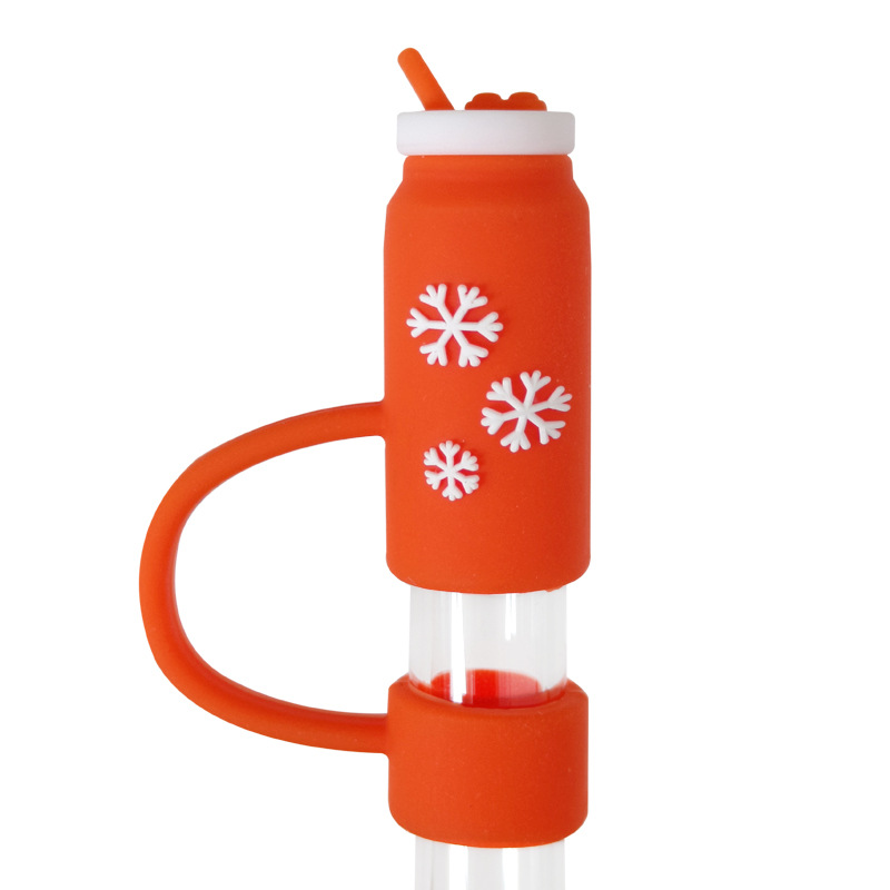 Reusable Silicone Straw Cover For Stanley Water Bottles - Temu