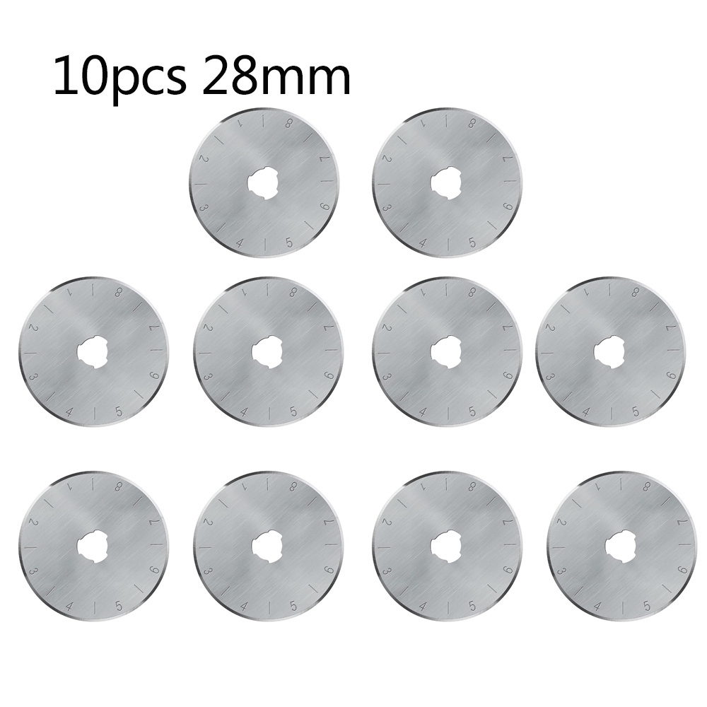 6pcs 28mm Rotary Cutter Replacement Blades Circular Cutting Blades