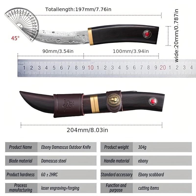 Mongolian High hardness mutton knife for meat cutting, Mongolian hand meat  knife, Roasted whole lamb steak knife