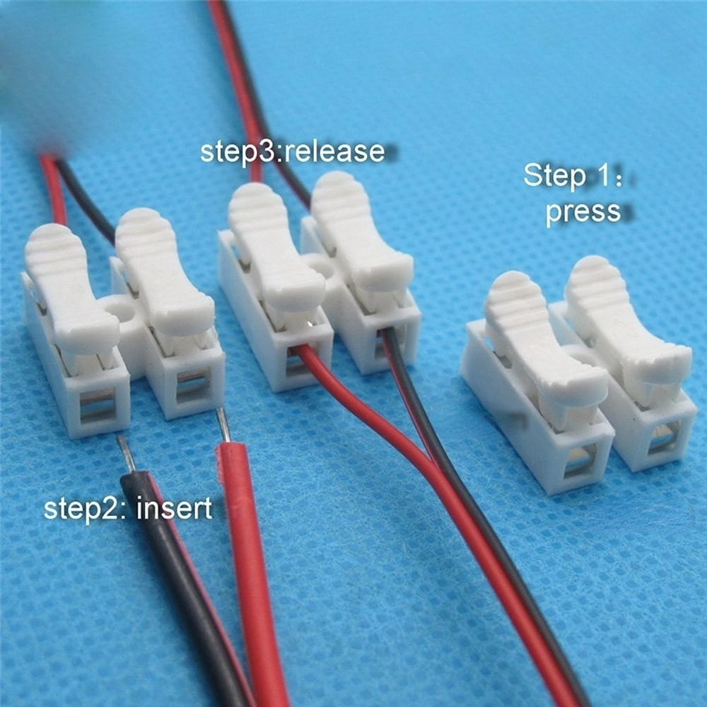 No Solding Welding Quick 2p Cable Wire Connector No Screw Temu