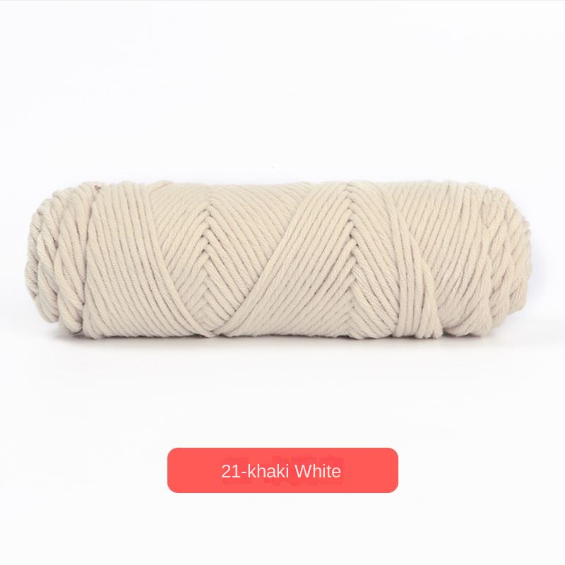 Yarn Cotton White Woven Handmade Cotton Tube Yarn Segment Dyeing Air Flow  Spinning Fancy Yarn From Qikai_qk, $100.51