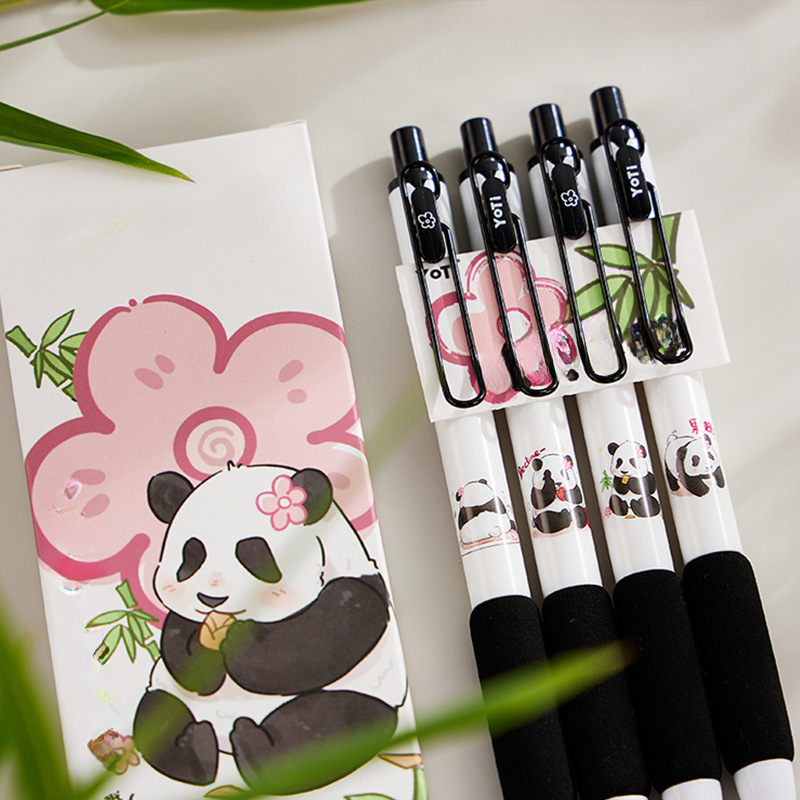 Cute Mini Flower Gel Pens Black Ink Neutral Pens Kawaii - Temu