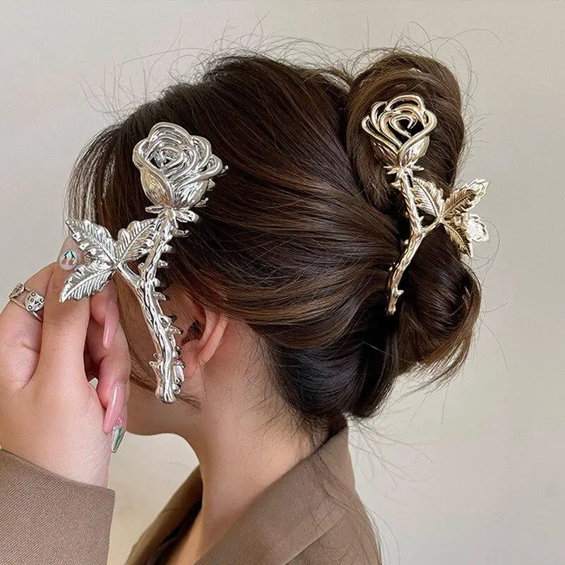 1pc Rhinestone Rabbit Hair Claw Crab Girls Pearl Rabbit Ponytail Hairpin  Hair Clip For Women Styling Tools Golden Fashion Accessories - Jewelry &  Accessories - Temu Ireland