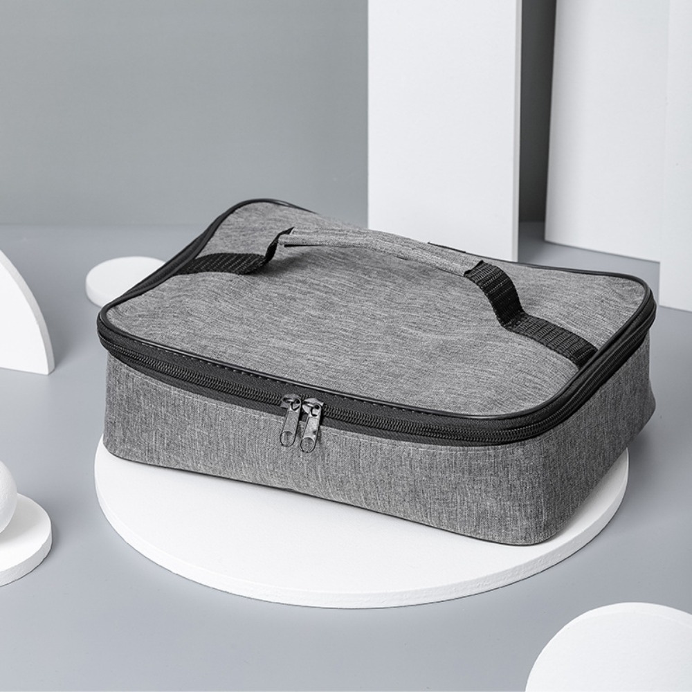 Square Lunch Box Bag Portable Thermal Bento Box Bag - Temu