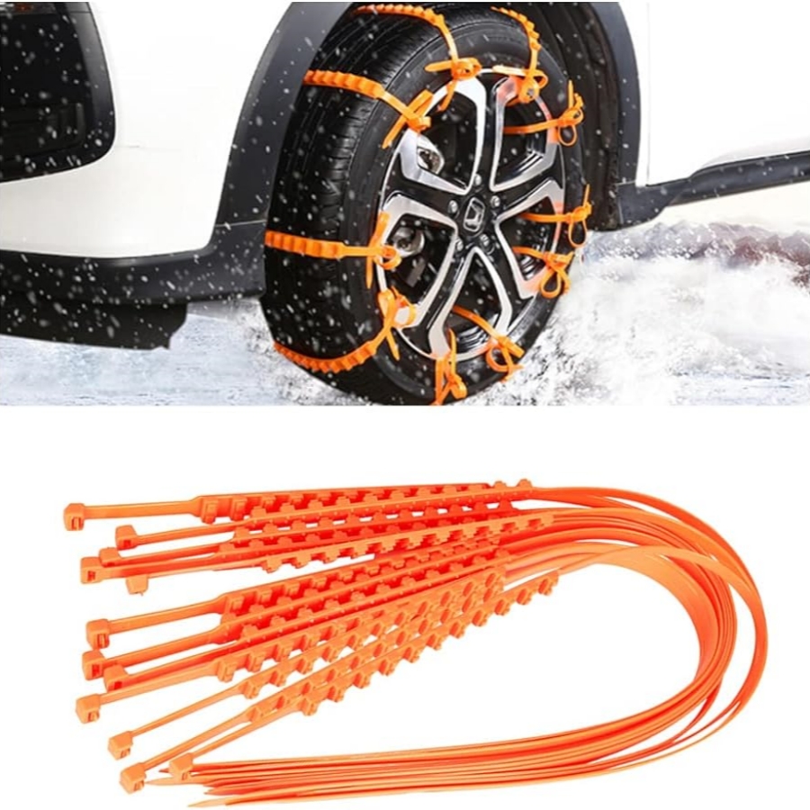 Chaînes à neige universelles antidérapantes pour pneus de voiture