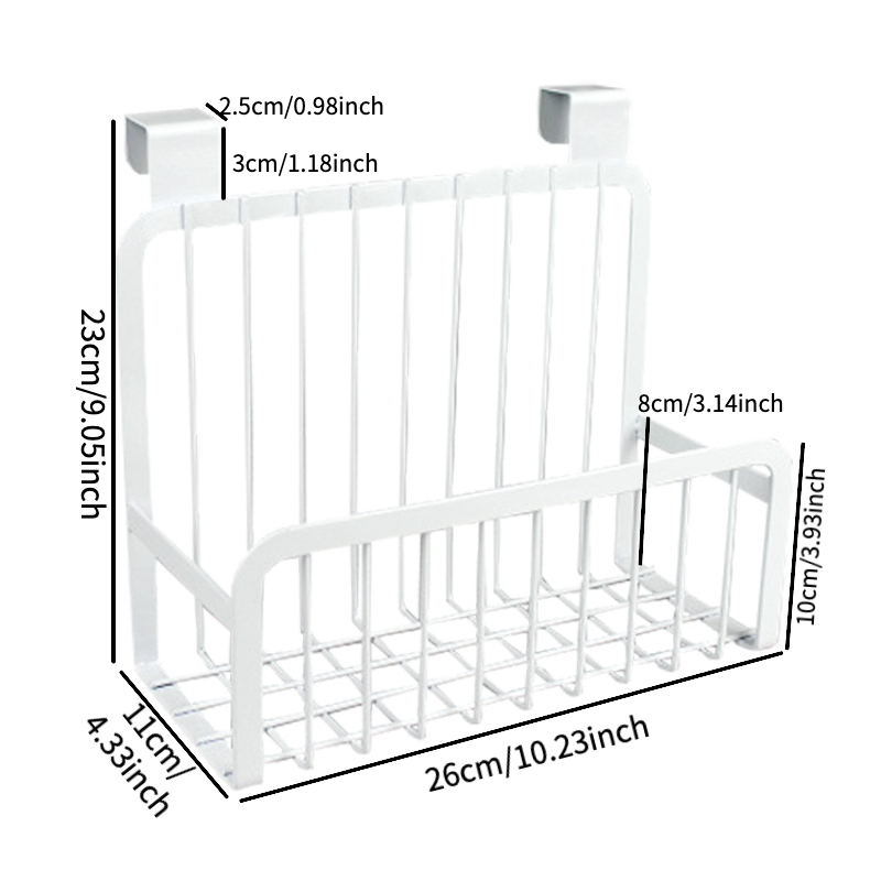 Steel Metal Wire Hanging Basket Kitchen Storage Organizer - Temu