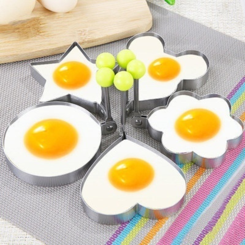 1pc Silicone Egg Ring, Egg Mold, Egg Ring Molds, Fried Egg Mold, DIY Fried  Egg Mold, Creative Egg Mold, Kawaii Egg Mold, Egg Ring Molds For Cooking