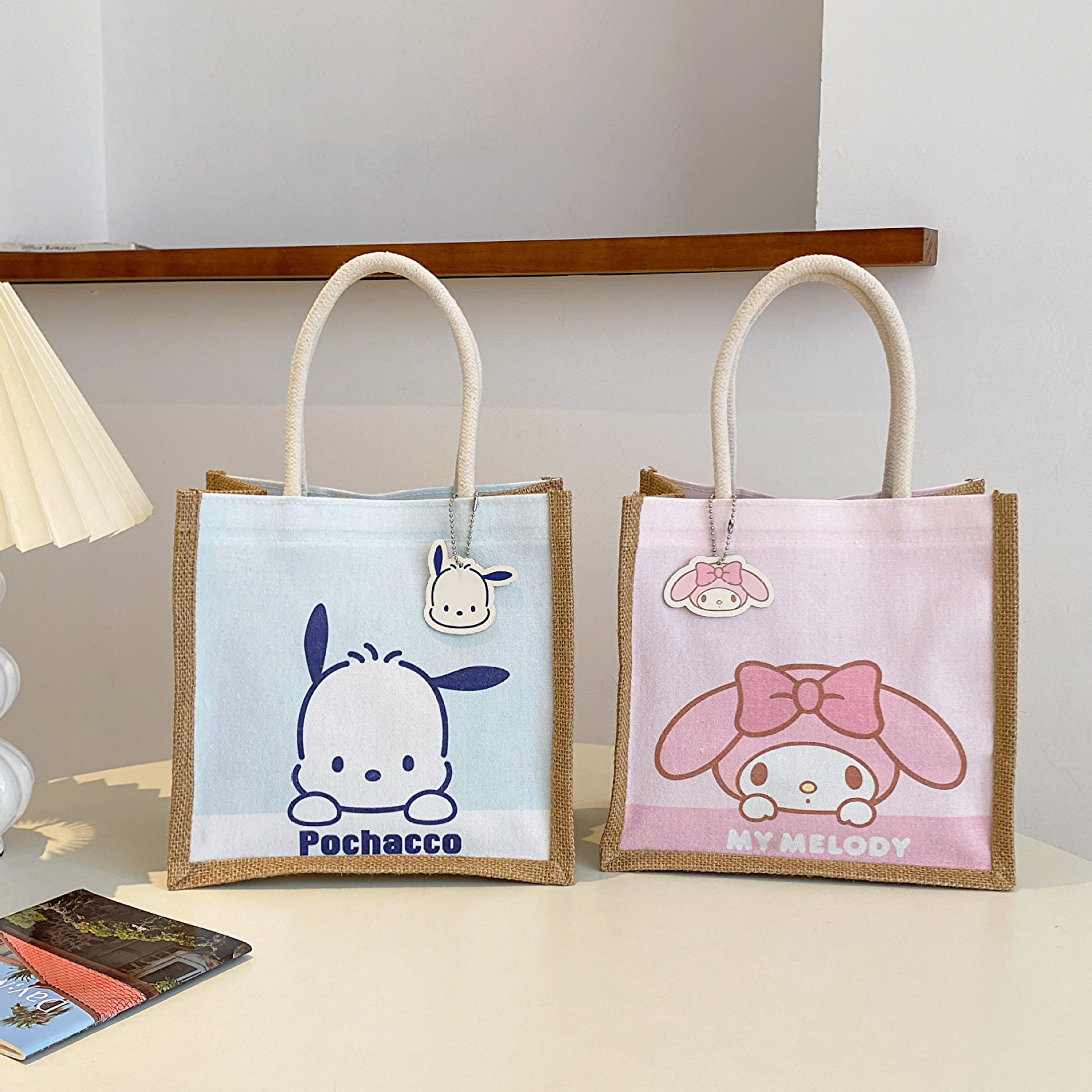 Candy Soot Sprites Groceries Shopping Bags Canvas Shopper Shoulder Tote Bag  Large Capacity Durable Totoro Studio Ghibli Handbag - AliExpress
