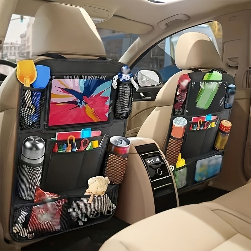 Sac de rangement pour siège de voiture, sac de rangement pour tablette,  ordinateur portable, voyage, accessoires de bureau - AliExpress