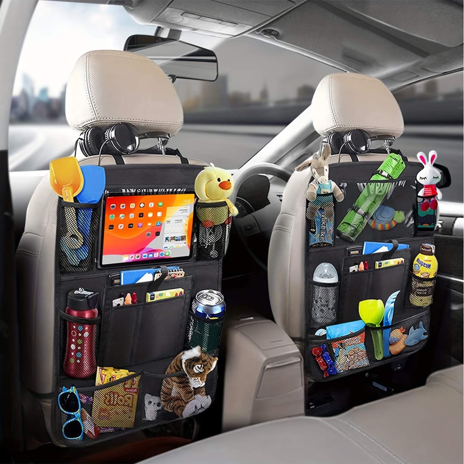 Oxford tissu siège de voiture arrière porte-poubelle pliable voiture  poubelles nouveau stockage des ordures véhicule Auto – les meilleurs  produits dans la boutique en ligne Joom Geek