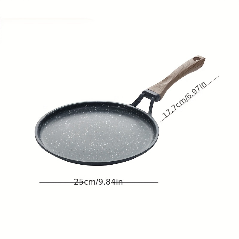 Cook N Home Marble Nonstick cookware Saute Fry Pan, 11 4 Cup Egg Made