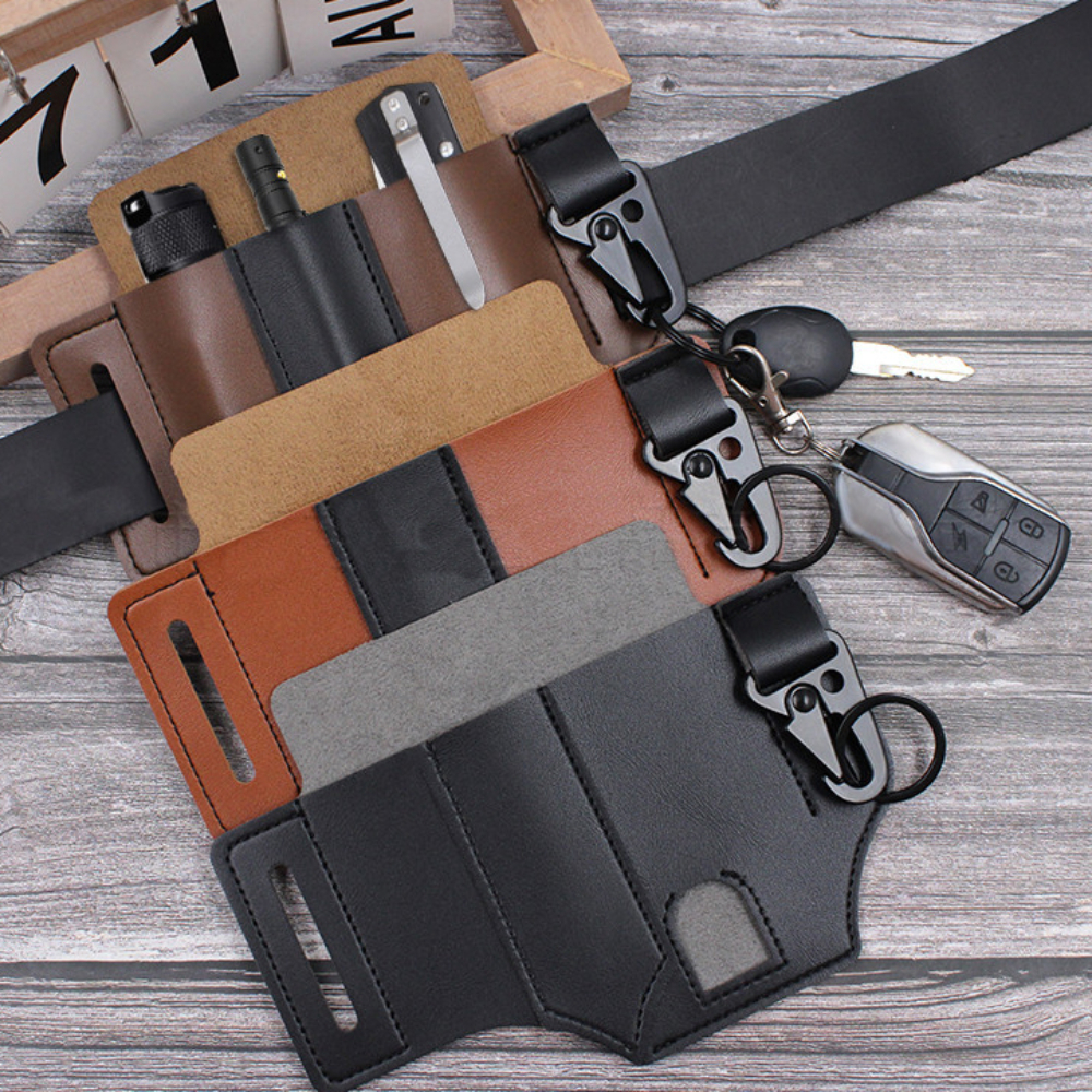 Bolsa de herramientas de cuero cinturon para herramienta