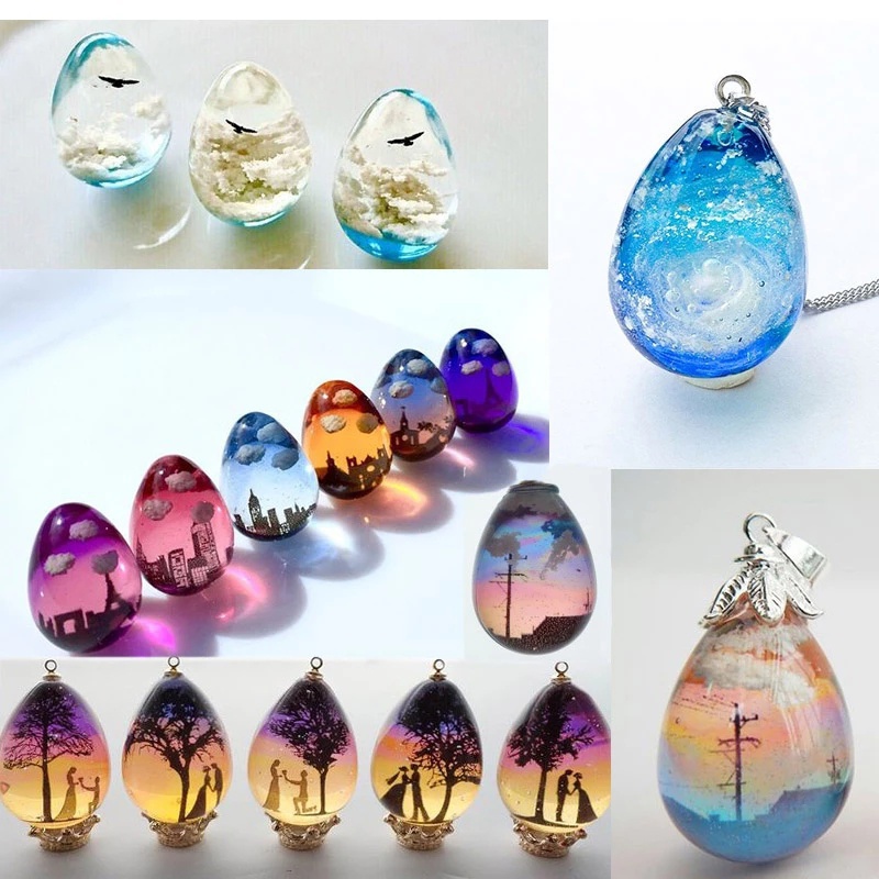 DIY Jewelry Making Ball UV Resin Silicone Resin Mold Craft Globe
