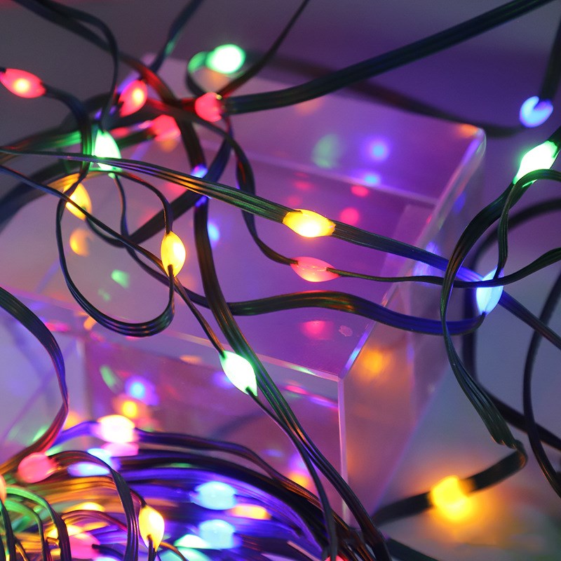 Remote Controlled 50 LED Multi-Color Fairy String Lights