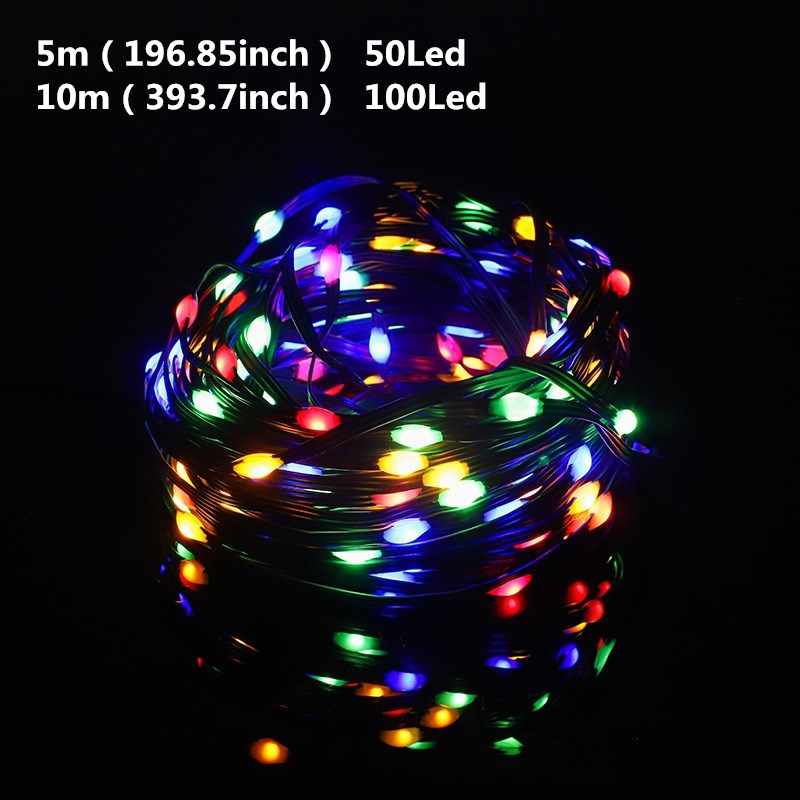 50led 100led Christmas Rope Light With Remote Control, Outdoor