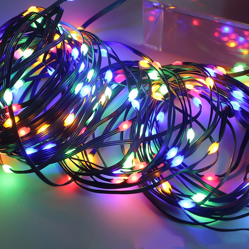 Remote Controlled 50 LED Multi-Color Fairy String Lights