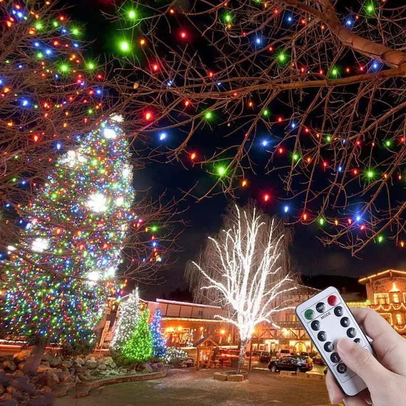 50led 100led Christmas Rope Light With Remote Control, Outdoor