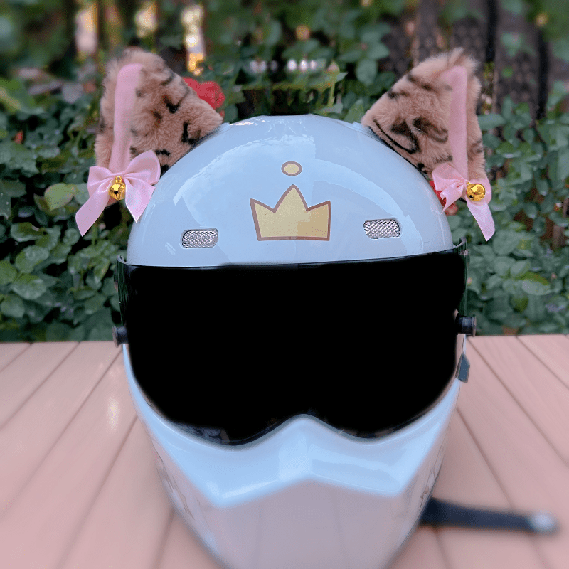 a pair couple motorcycle helmet decoration boys girls Temu