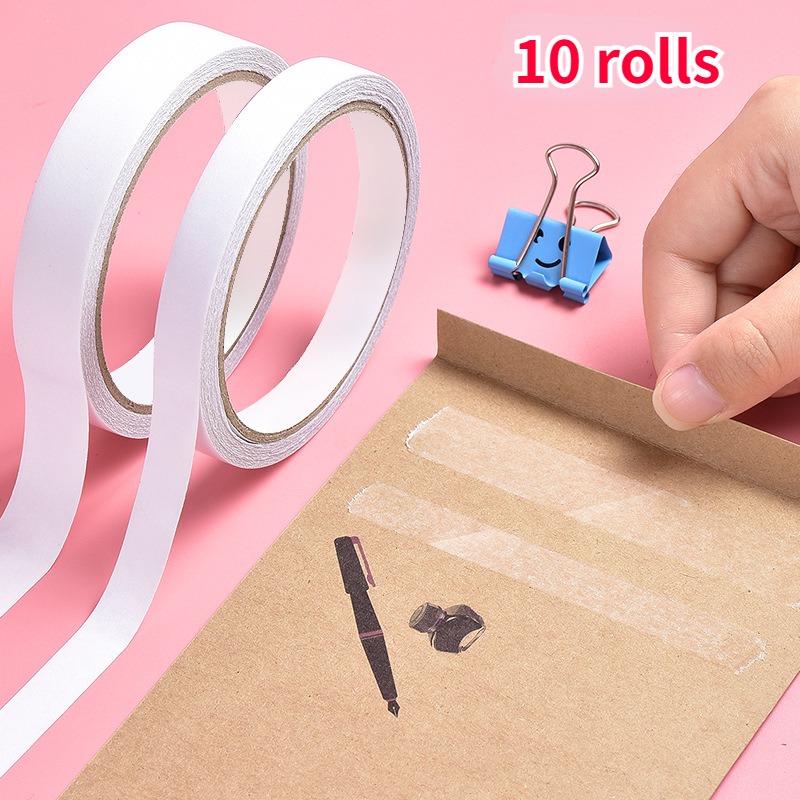 PLUS Double Sided Adhesive Tape Roller Glue Tape 6mm*8m for Crafts Gift  Wrapping Scrapbooking Glue Tape Roller Dispenser Runner