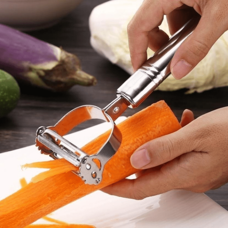 1pc Stainless Steel Peeler Potato Cucumber Carrot Grater Kitchen