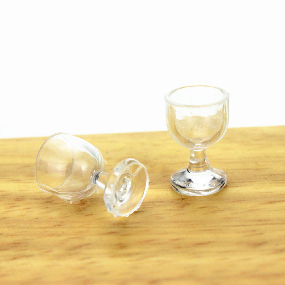 1/12 Dollhouse Miniature Wine Glass Mini Goblet Cup Toy - Temu