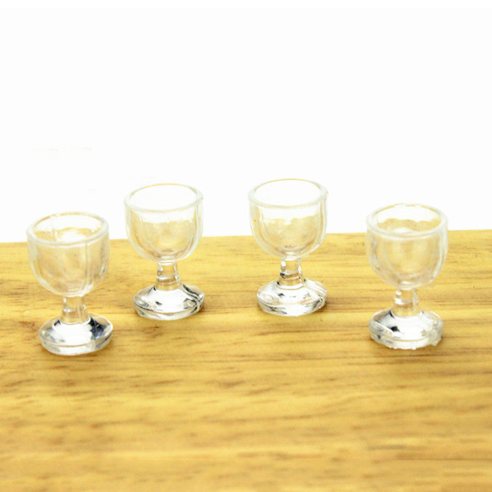 1/12 Dollhouse Miniature Wine Glass Mini Goblet Cup Toy - Temu