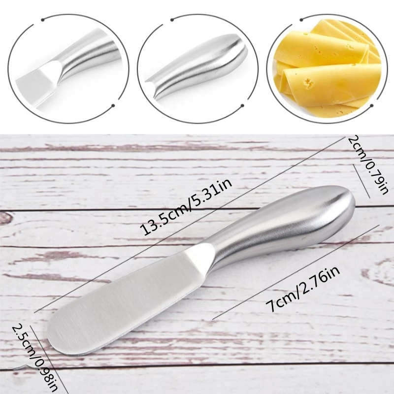 Stainless Steel Butter Knife Cream Spatula Cheese And Butter - Temu